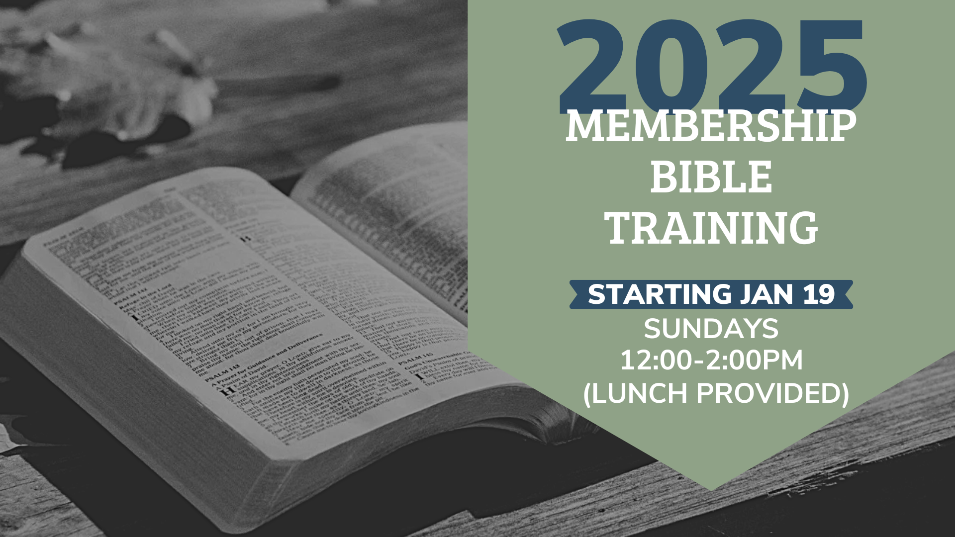 Membership Bible Training